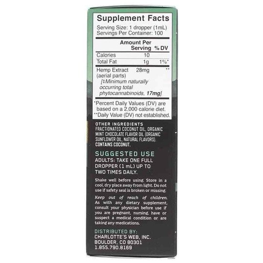 Hemp Extract 17 Mg, CW